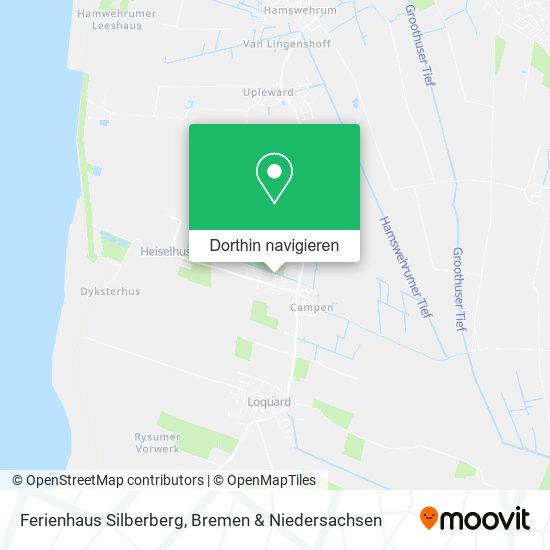Ferienhaus Silberberg Karte