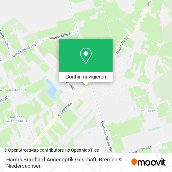 Harms Burghard Augenoptik Geschäft Karte