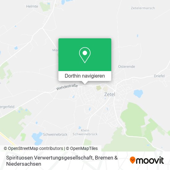 Spirituosen Verwertungsgesellschaft Karte