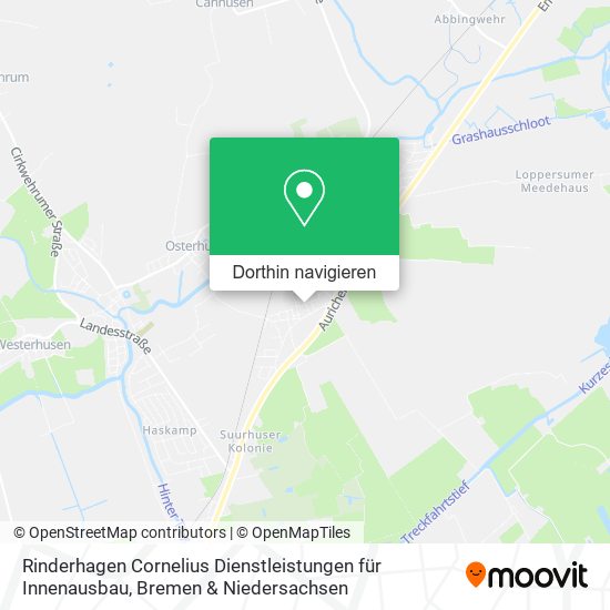 Rinderhagen Cornelius Dienstleistungen für Innenausbau Karte