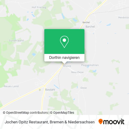 Jochen Opitz Restaurant Karte