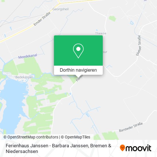 Ferienhaus Janssen - Barbara Janssen Karte