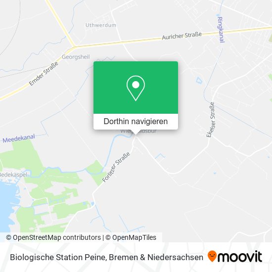 Biologische Station Peine Karte