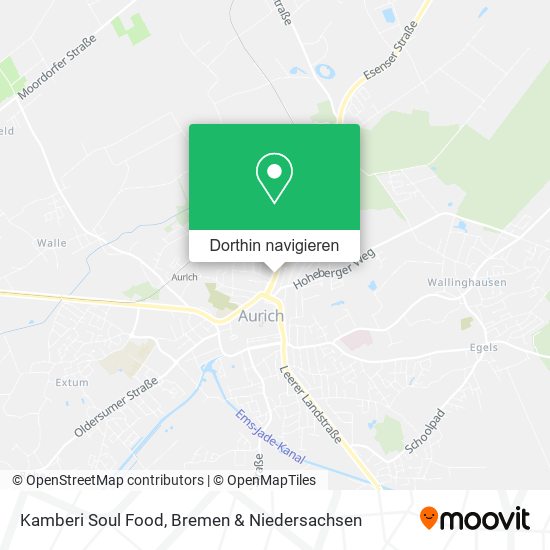 Kamberi Soul Food Karte