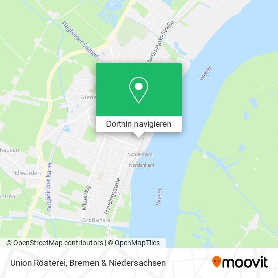 Union Rösterei Karte