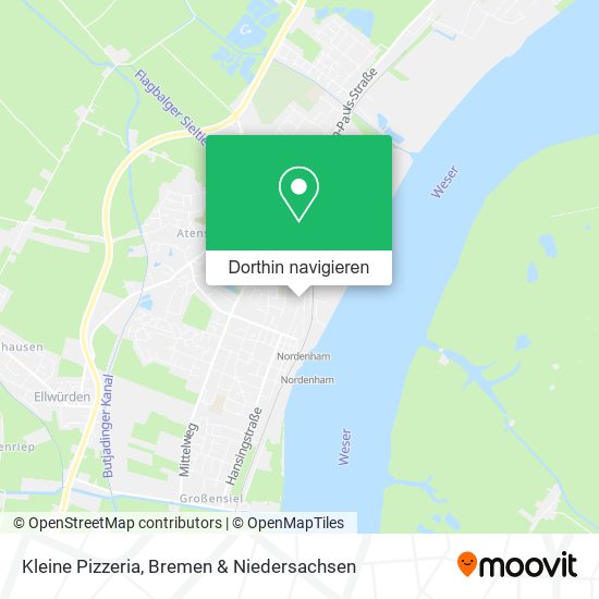 Kleine Pizzeria Karte