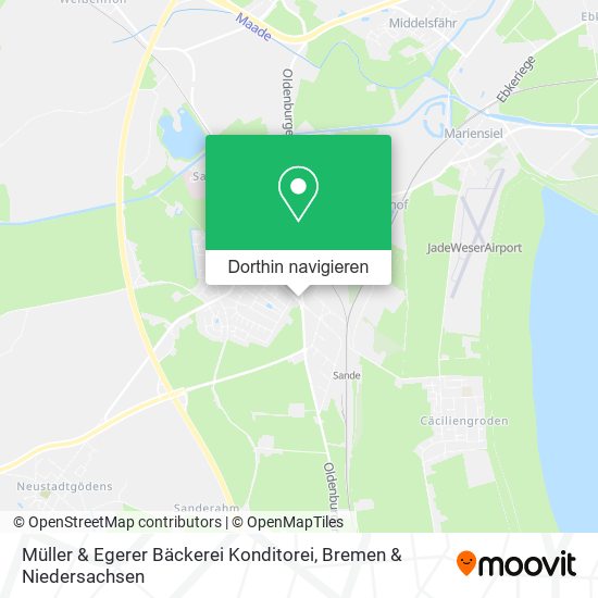 Müller & Egerer Bäckerei Konditorei Karte