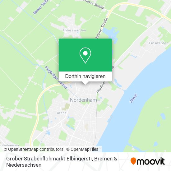 Grober Strabenflohmarkt Elbingerstr Karte