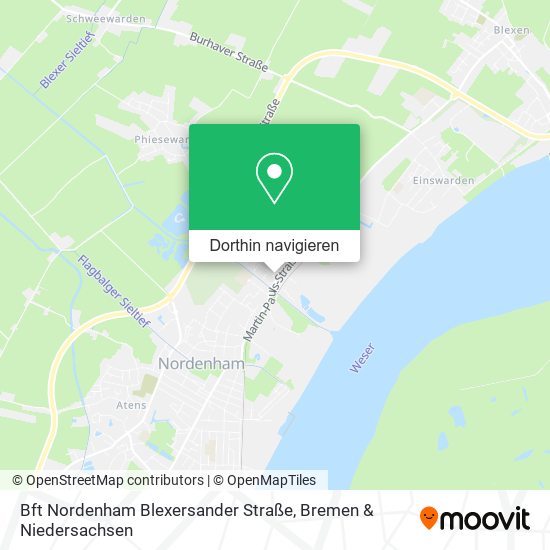 Bft Nordenham Blexersander Straße Karte