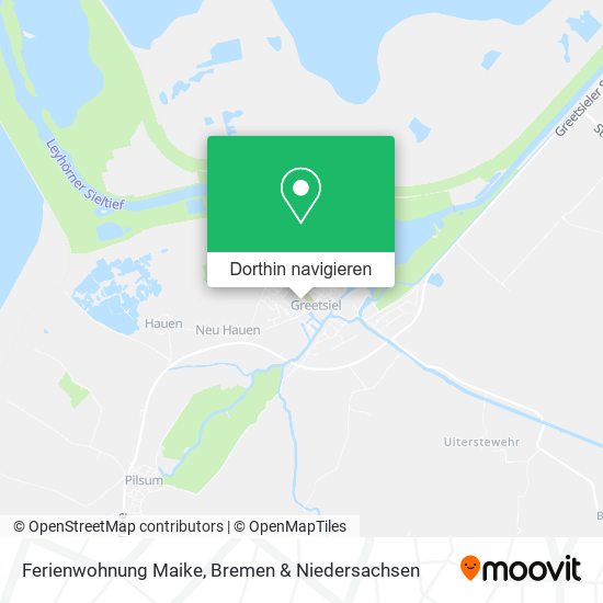 Ferienwohnung Maike Karte