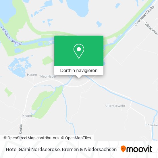 Hotel Garni Nordseerose Karte