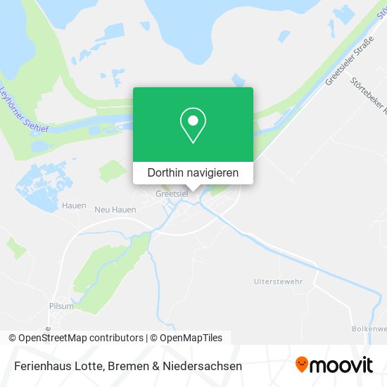Ferienhaus Lotte Karte