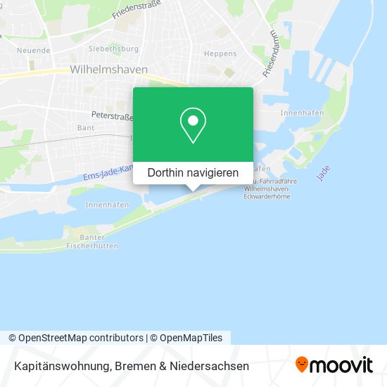 Kapitänswohnung Karte
