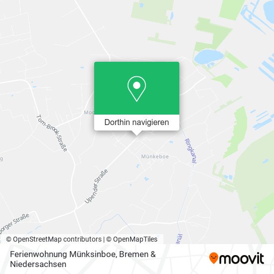 Ferienwohnung Münksinboe Karte