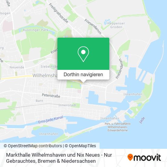 Markthalle Wilhelmshaven und Nix Neues - Nur Gebrauchtes Karte