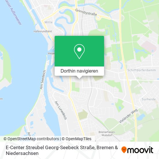 E-Center Streubel Georg-Seebeck Straße Karte