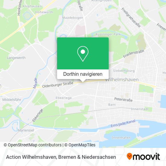Action Wilhelmshaven Karte