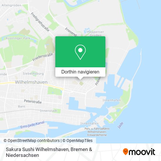 Sakura Sushi Wilhelmshaven Karte