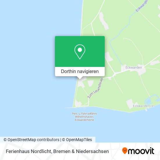Ferienhaus Nordlicht Karte