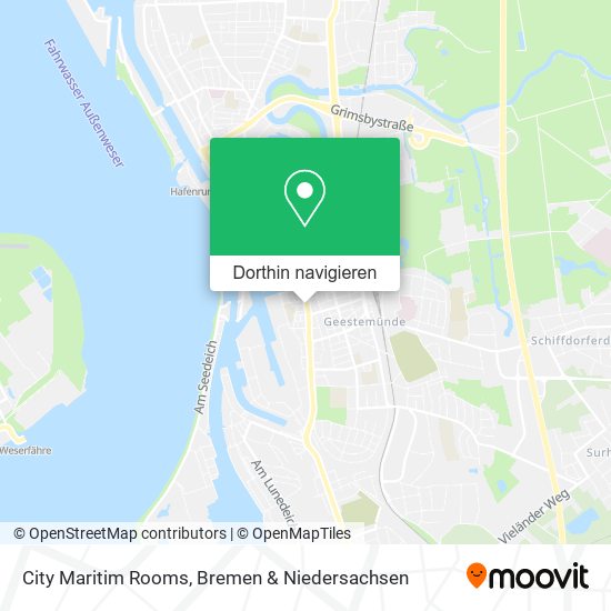City Maritim Rooms Karte