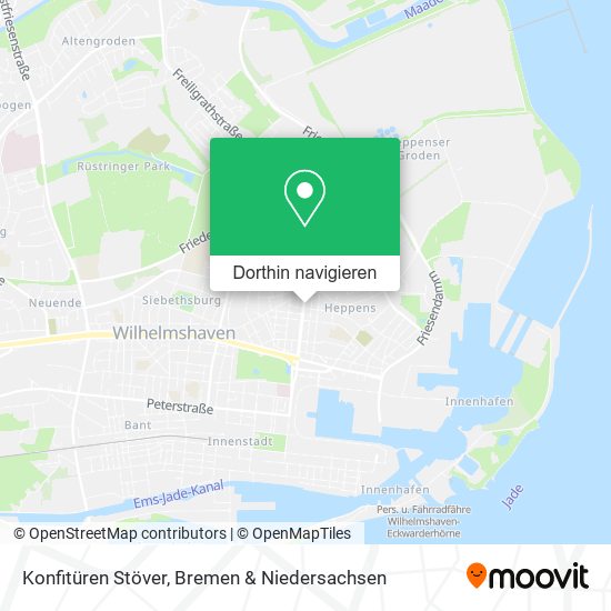 Konfitüren Stöver Karte