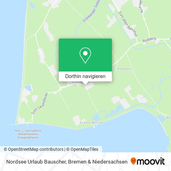 Nordsee Urlaub Bauscher Karte