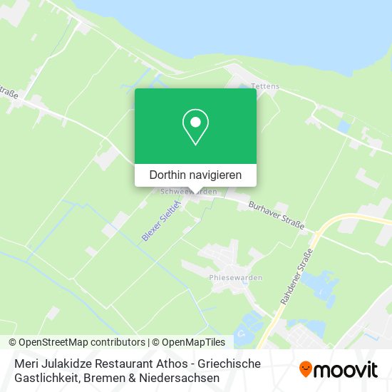 Meri Julakidze Restaurant Athos - Griechische Gastlichkeit Karte