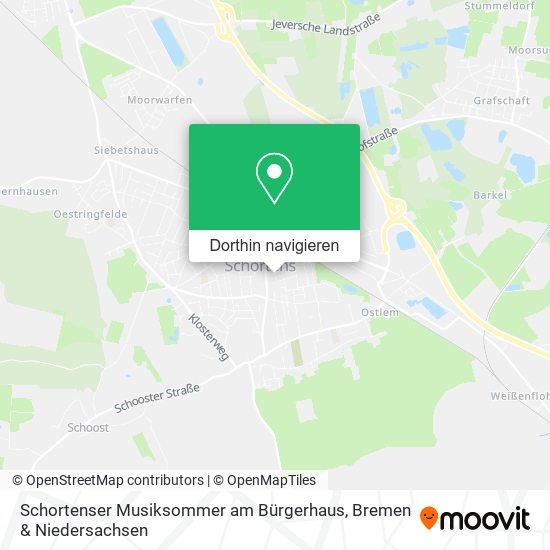 Schortenser Musiksommer am Bürgerhaus Karte