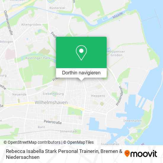 Rebecca Isabella Stark Personal Trainerin Karte