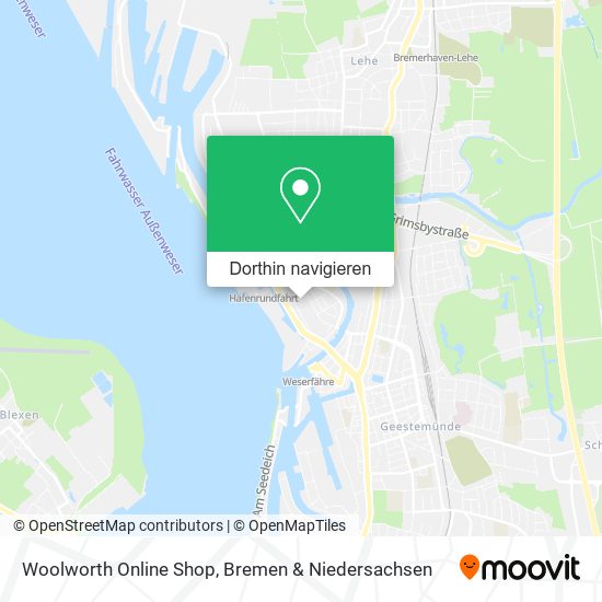 Woolworth Online Shop Karte