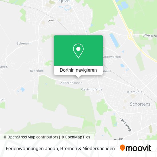 Ferienwohnungen Jacob Karte