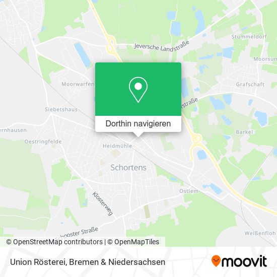 Union Rösterei Karte