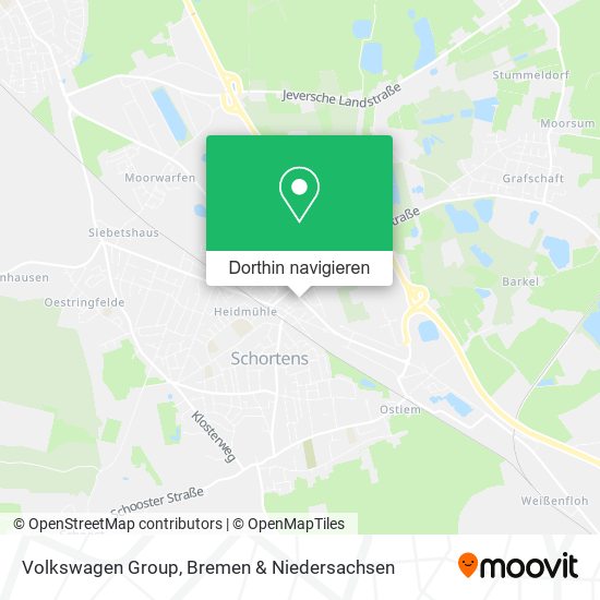 Volkswagen Group Karte