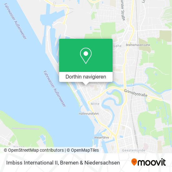 Imbiss International II Karte