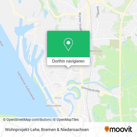 Wohnprojekt-Lehe Karte