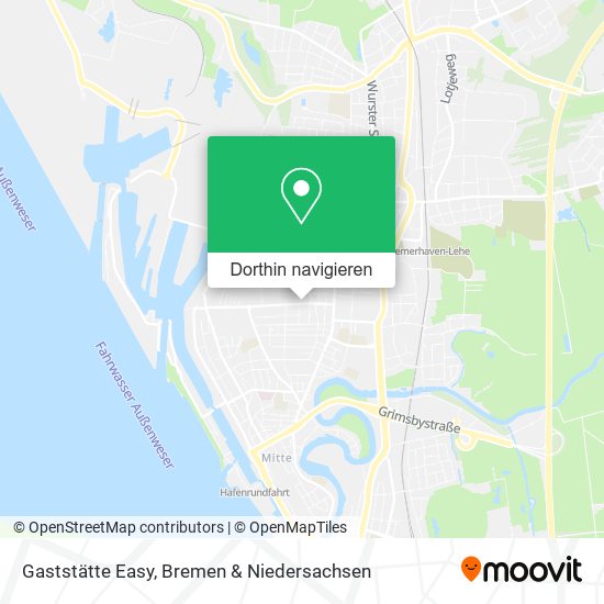 Gaststätte Easy Karte