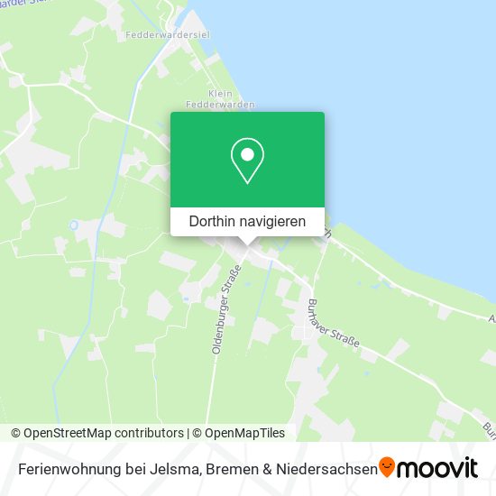 Ferienwohnung bei Jelsma Karte