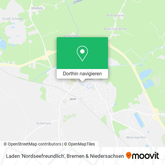Laden 'Nordseefreundlich' Karte