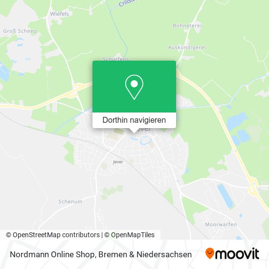 Nordmann Online Shop Karte