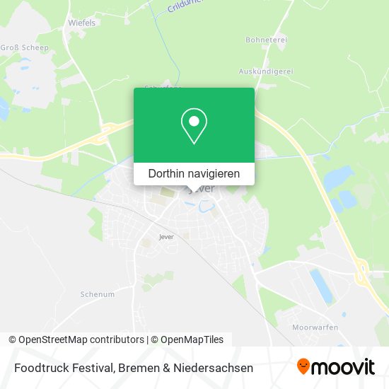 Foodtruck Festival Karte