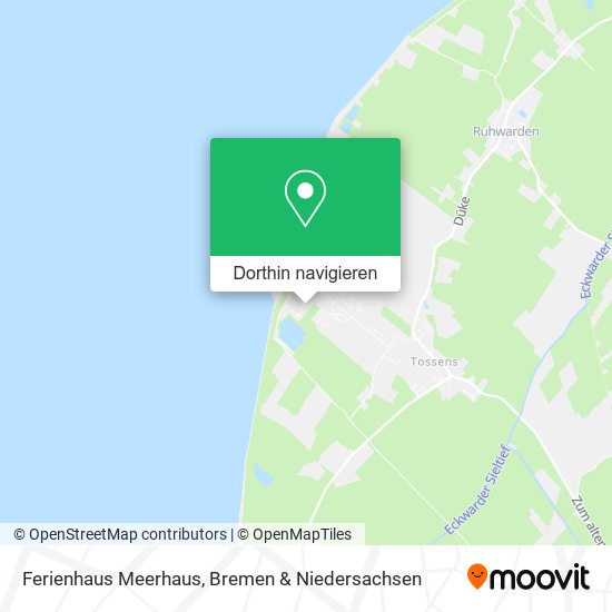 Ferienhaus Meerhaus Karte
