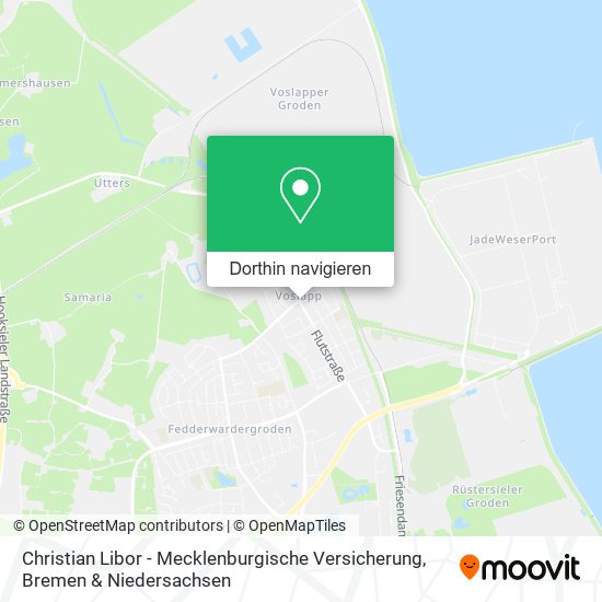Christian Libor - Mecklenburgische Versicherung Karte