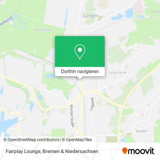 Fairplay Lounge Karte