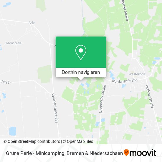 Grüne Perle - Minicamping Karte