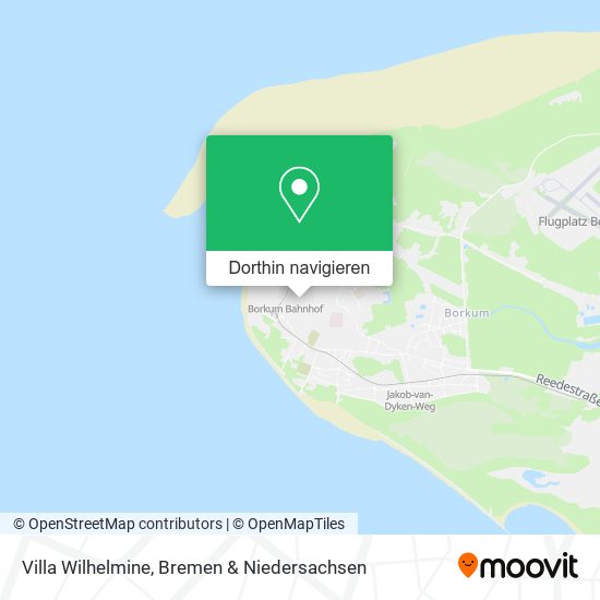 Villa Wilhelmine Karte
