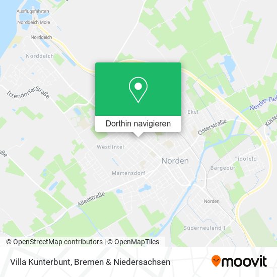 Villa Kunterbunt Karte