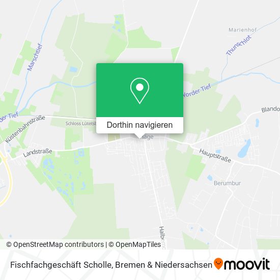 Fischfachgeschäft Scholle Karte