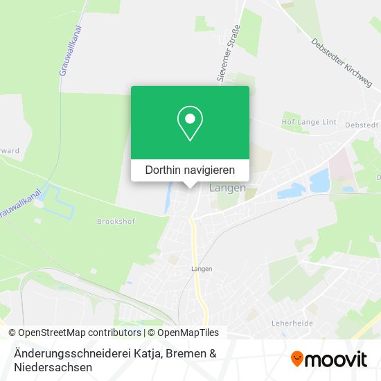 Änderungsschneiderei Katja Karte