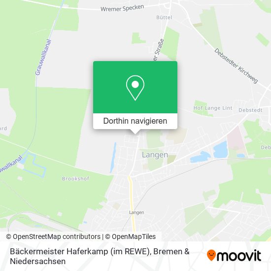 Bäckermeister Haferkamp (im REWE) Karte