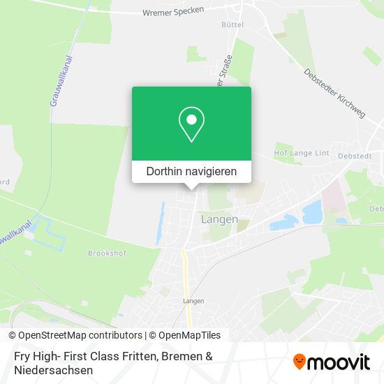 Fry High- First Class Fritten Karte